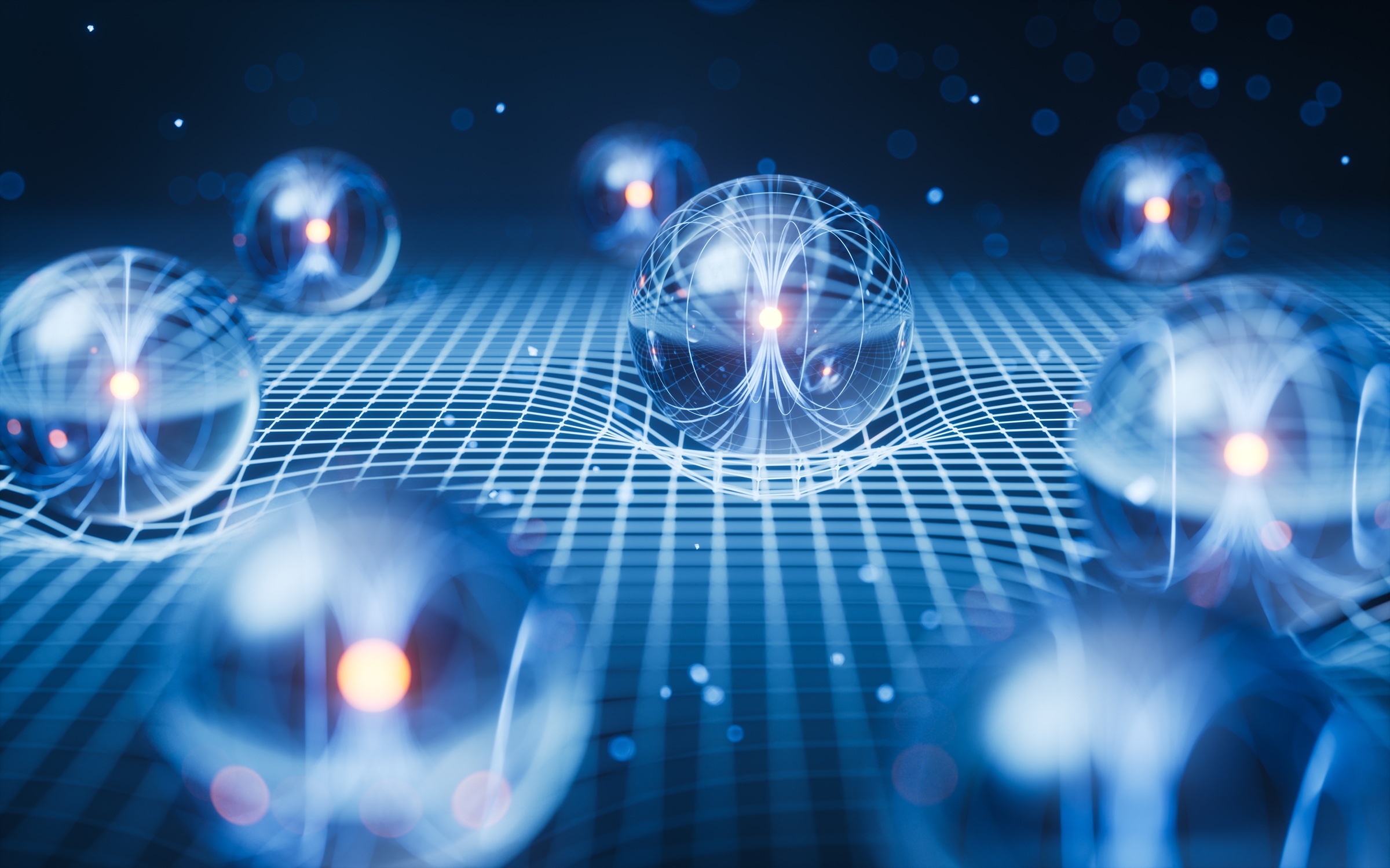 quantum physics graphic